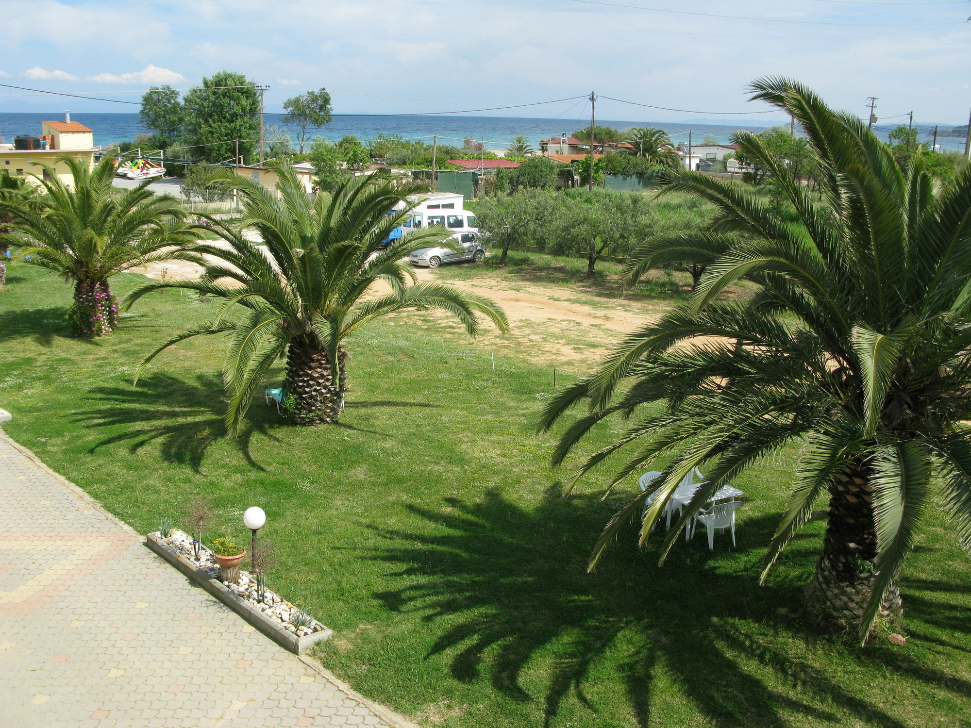 Seaview Aparthotel เนอาโปติไดอา ภายนอก รูปภาพ